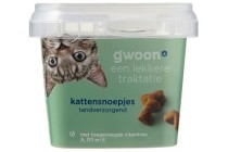 g woon kattensnoepjes tandverzorgend