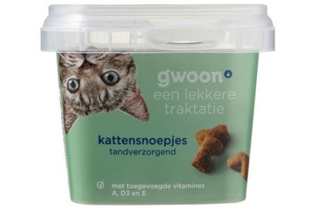 g woon kattensnoepjes tandverzorgend