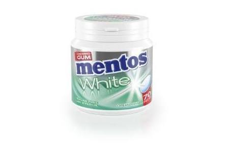 mentos gum white greenmint