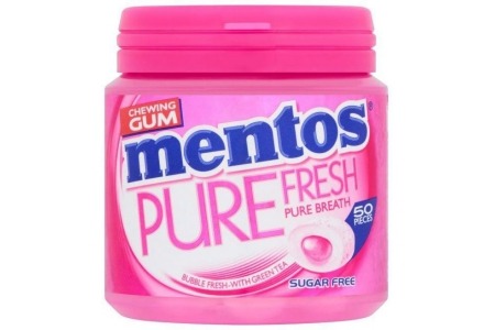 mentos gum pure fresh bubblefresh