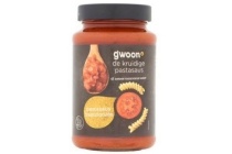 g woon pastasaus traditionale