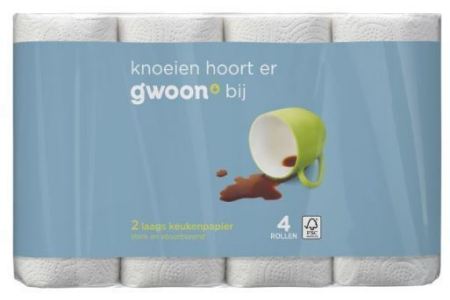 g woon keukenpapier 2 laags