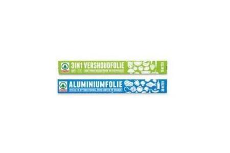 spar aluminiumfolie of 3 in 1 huishoudfolie