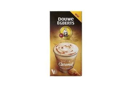 douwe egberts oploskoffie latte caramel