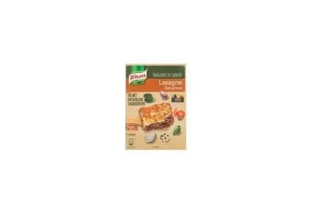 knorr wereldgerecht natuurlijke lasagne