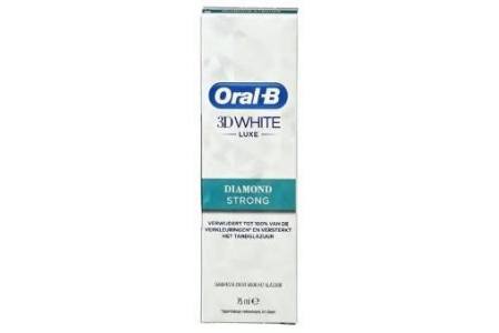oral b 3d white luxe diamond strong tandpasta