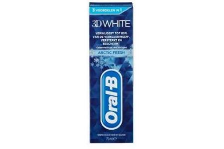 oral b 3d white arctic fresh tandpasta