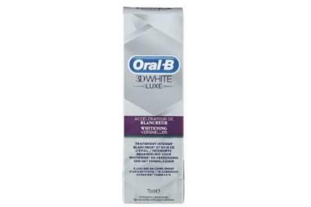 oral b 3d white luxe whitening versneller behandeling