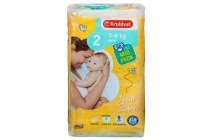 kruidvat 2 newborn mini luiers midpack