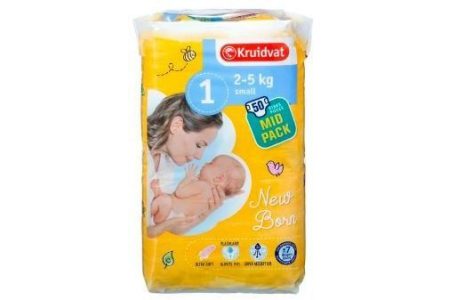 kruidvat 1 newborn small luiers midpack