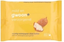 g woon vochtig toiletpapier shea butter