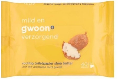 g woon vochtig toiletpapier shea butter