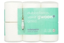 g woon toiletpapier 2 laags