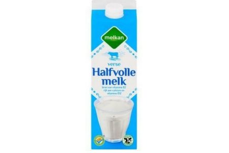 melkan halfvolle melk