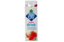 melkan topvit aardbei drink