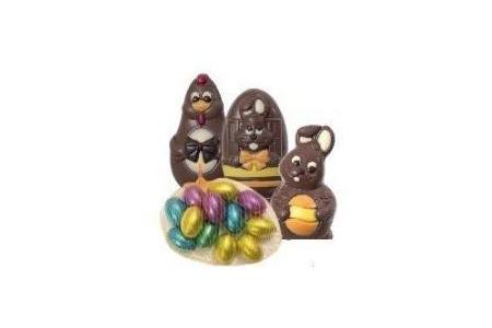 chocolade figuren of eitjes