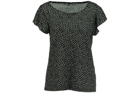 dames top zwart