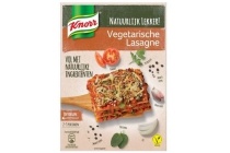 knorr vegetarische lasagne