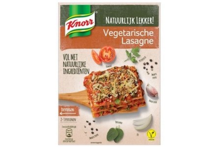 knorr vegetarische lasagne