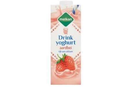 melkan drinkyoghurt aarbei