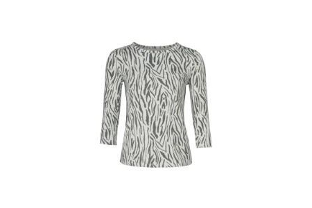 true spirit dames t shirt met zebraprint