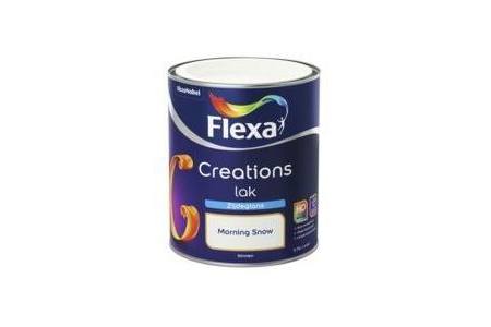 flexa creations lak zijdeglans morning snow