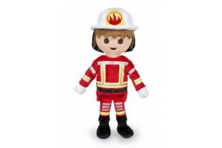 playmobil pluchen pop brandweer