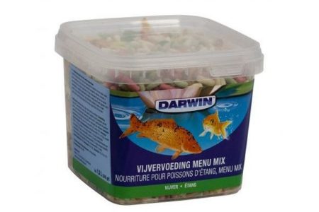 darwin vijvervoeding menu mix