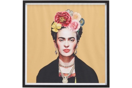 wanddecoratie frida multicolor