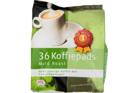 1 de beste koffiepads mild