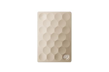 seagate backup plus ultra slim 1tb goud