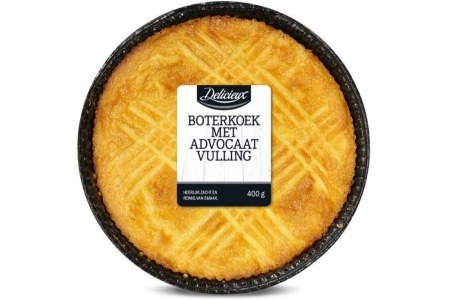 boterkoek met advocaatvulling