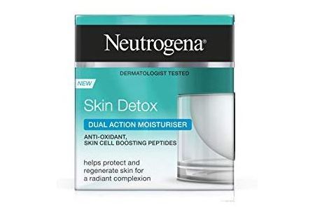neutrogena skin detox double a moist cream