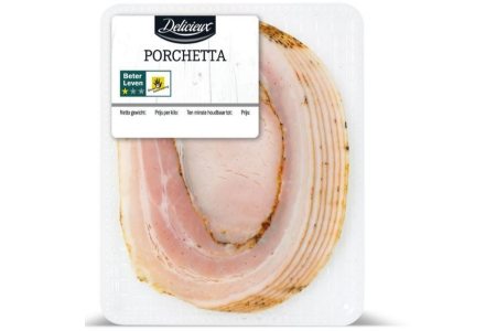 gesneden porchetta