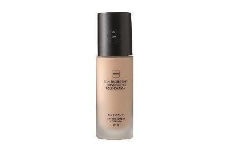 skin protecting illuminating foundation in rose 03