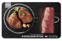 kogelbiefstuk 2x125g