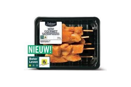 delicieux 5 mini varkenssate spiesjes 150 g