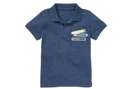 kinderpolo donkerblauw