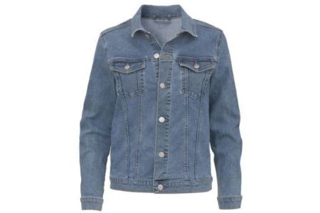 hema dames denim jack lichtblauw