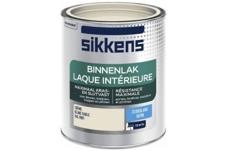 sikkens binnenlak zijdeglans ral 9001