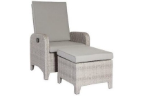 royal patio verstelbare relaxfauteuil hocker bilbao