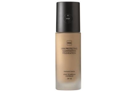 skin protecting illuminating foundation beige 02