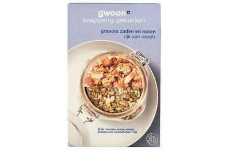 g woon granola 4 zaden