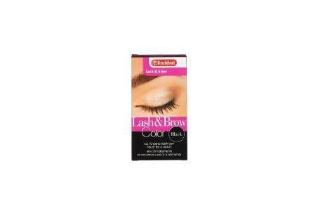 kruidvat black eyelash en eyebrow colour