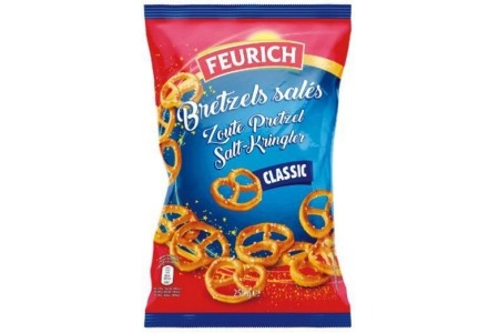 zoute pretzels