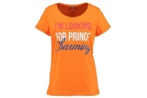 dames t shirt oranje