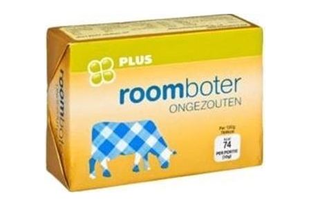 plus roomboter ongezouten