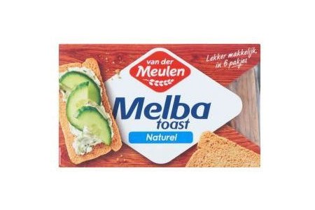 van der meulen melba toast naturel