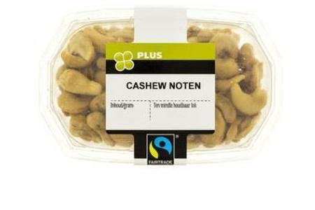 plus cashewnoten gezouten