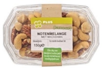 ongezouten macadamia cashew pecan mix